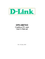 D-Link DFE-690TXD User Manual preview