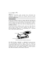 Preview for 8 page of D-Link DFE-854 - Transceiver - External User Manual