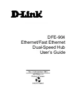 Предварительный просмотр 1 страницы D-Link DFE-904 User Manual