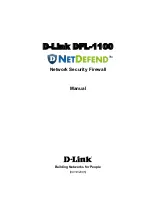 Preview for 1 page of D-Link DFL-1100 - Security Appliance User Manual