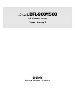 D-Link DFL-1500 User Manual preview