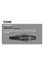 Preview for 1 page of D-Link DFL-1600 - Security Appliance Quick Manual