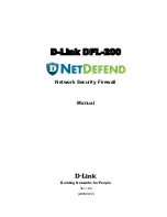 D-Link DFL-200 - Security Appliance User Manual preview