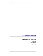 Preview for 2 page of D-Link DFL-210 - NetDefend - Security Appliance Cli Reference Manual