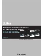 D-Link DFL- 2500 Cli Reference Manual preview