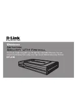 Предварительный просмотр 1 страницы D-Link DFL-260 - NetDefend - Security Appliance Quick Manual