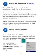 Preview for 2 page of D-Link DFL-300 - Security Appliance Quick Install Manual