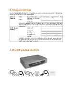 Предварительный просмотр 2 страницы D-Link DFL-500 Quick Install Manual