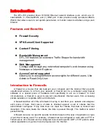 Preview for 7 page of D-Link DFL-700 - Security Appliance Manual