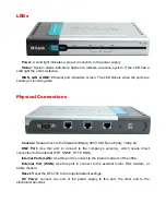 Preview for 9 page of D-Link DFL-700 - Security Appliance Manual