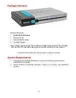 Preview for 10 page of D-Link DFL-700 - Security Appliance Manual