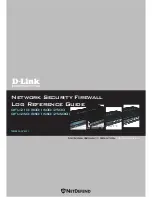 Preview for 1 page of D-Link DFL- 860 Log Reference Manual