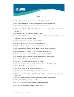 Preview for 2 page of D-Link DFL-M510 Faq