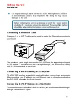 Предварительный просмотр 9 страницы D-Link DG-102S User Manual