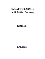 Preview for 1 page of D-Link DG-102SP Manual