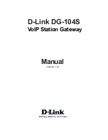 D-Link DG-104S Manual preview
