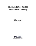 Preview for 1 page of D-Link DG-104SH Manual