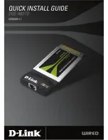 D-Link DGE-660TD Quick Install Manual preview