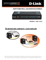 Preview for 55 page of D-Link DGL-4100 - GamerLounge Broadband Gigabit Gaming... Quick Install Manual