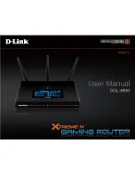 D-Link DGL-4500 - GamerLounge Xtreme N Gaming Router Wireless User Manual preview