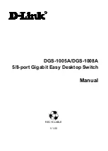 D-Link DGS-1005A Manual предпросмотр