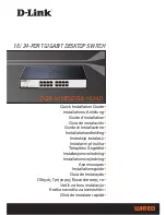 Preview for 1 page of D-Link DGS-1016D - Switch Quick Installation Manual