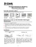 Preview for 20 page of D-Link DGS-1016D - Switch Quick Installation Manual