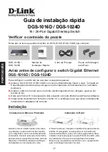 Предварительный просмотр 12 страницы D-Link DGS-1024D/E1 Quick Installation Manual