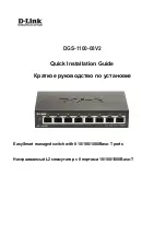 D-Link DGS-1100-08V2 Quick Installation Manual preview