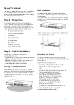 Предварительный просмотр 2 страницы D-Link DGS-1210-10MP/FL Quick Installation Manual