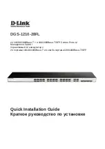 D-Link DGS-1210-28FL Quick Installation Manual предпросмотр