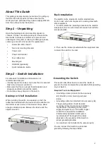 Предварительный просмотр 2 страницы D-Link DGS-1210-28FL Quick Installation Manual