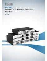 D-Link DGS-1210/ME series User Manual предпросмотр