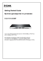 D-Link DGS-1510-28XMP Getting Started Manual предпросмотр