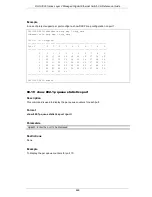 Preview for 703 page of D-Link DGS-3000 series Reference Manual