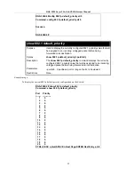 Предварительный просмотр 87 страницы D-Link DGS-3024 Command Line Interface Reference Manual