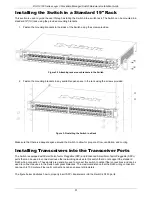 Предварительный просмотр 31 страницы D-Link DGS-3130-30PS Hardware Installation Manual