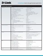 Предварительный просмотр 5 страницы D-Link DGS-3620-28SC-SE-LIC Specifications