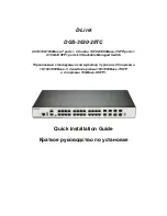 D-Link DGS-3630-28TC Quick Installation Manual предпросмотр