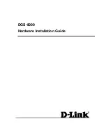 D-Link dgs-8000 SERIES Hardware Installation Manual preview