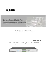 D-Link DGS-F1018P-E Quick Installation Manual предпросмотр