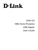 Preview for 1 page of D-Link DHN-120 User Manual