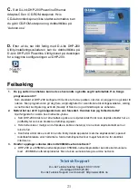 Preview for 21 page of D-Link DHP-200 Quick Installation Manual