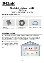 Предварительный просмотр 36 страницы D-Link DHP-200 Quick Installation Manual