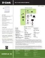 Preview for 2 page of D-Link DHP-310AV Specifications