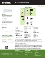 Preview for 2 page of D-Link DHP-348AV Technical Specifications