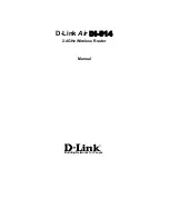 Preview for 1 page of D-Link DI-514 - Wireless Router Owner'S Manual