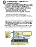 Предварительный просмотр 14 страницы D-Link DI-524 - AirPlus G Wireless Router Quick Installation Manual