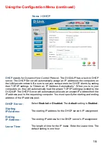 Preview for 18 page of D-Link DI-524UP Manual