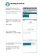 Preview for 3 page of D-Link DI-713P Quick Install Manual